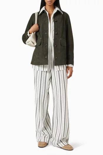 Barn Jacket in Suede