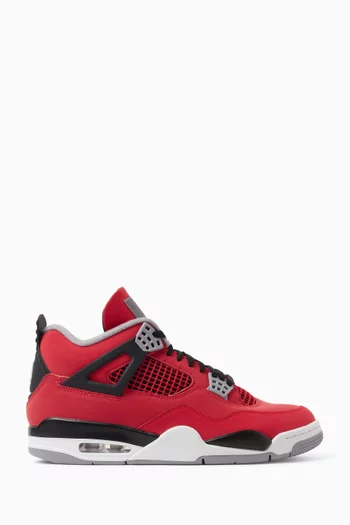 Air Jordan 4 "Toro" Sneakers in Leather