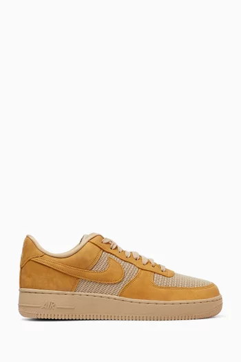 Air Force 1 '07 Sneakers in Leather & Canvas