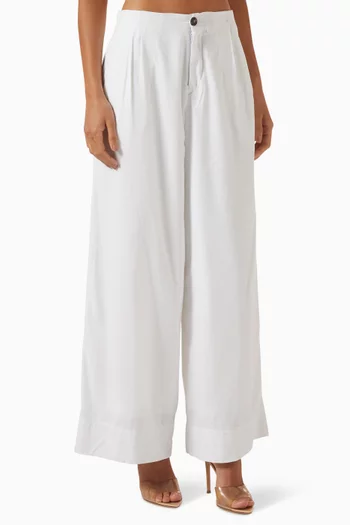 Wide-leg Palazzo Pants