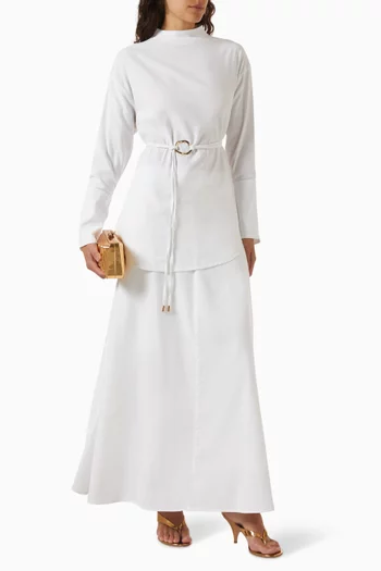 A-line Maxi Skirt