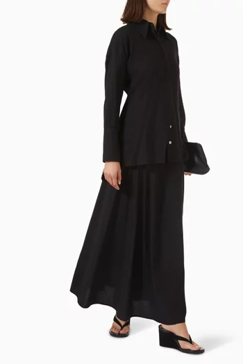 A-line Maxi Skirt