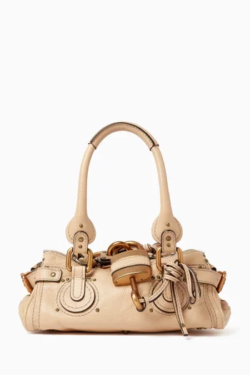 2000s Small Paddington Shoulder Bag in Leather