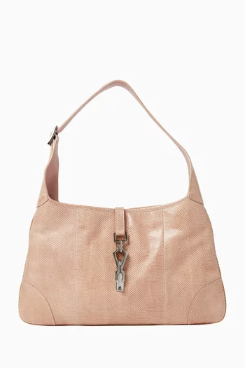 Kandinsky Jackie Shoulder Bag in Lizard Leather