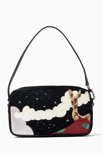 2000s Monogram Conte De Fees Pochette in Leather