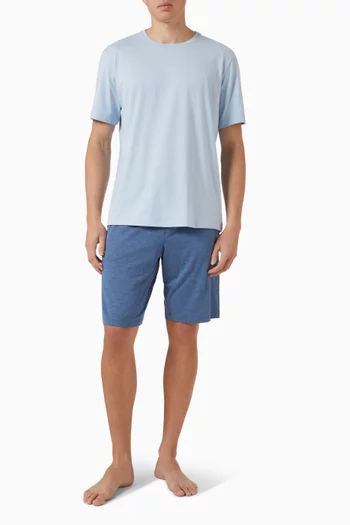 Drawstring-waist Shorts