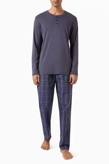 Henley Shirt in Cotton