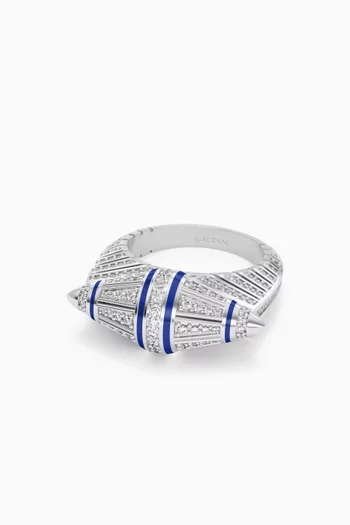 Al Merriyah Diamond Ring in 18kt White Gold