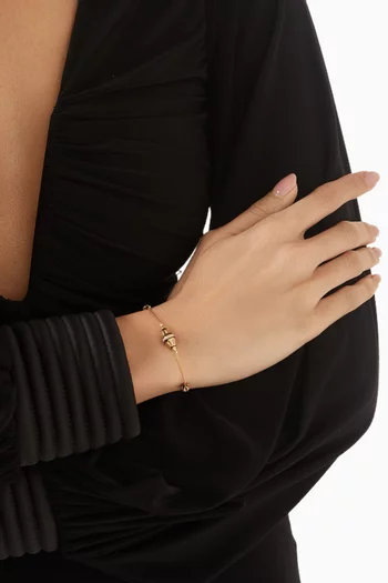 Al Merriyah Diamond Bracelet in 18kt Gold
