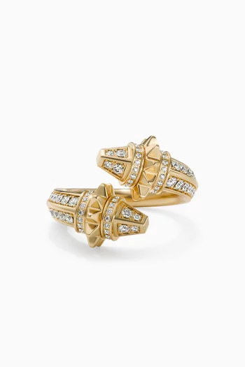 Hab El Hayl Origins Diamond Ring in 18kt Yellow Gold