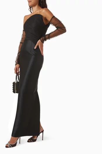 Off-shoulder Gown