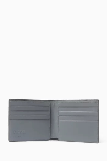 Puzzle Edge Bi-fold Wallet in Leather