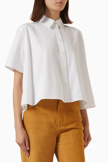 Trapeze Shirt in Cotton-blend