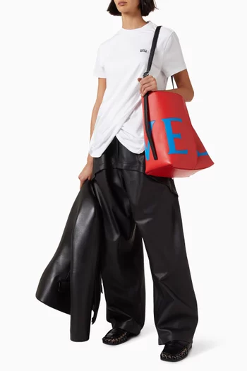 Draped Anagram Top