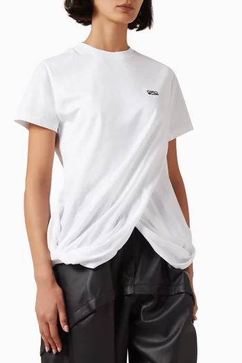 Draped Anagram Top