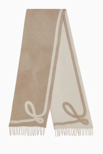 Anagram Fringe Scarf
