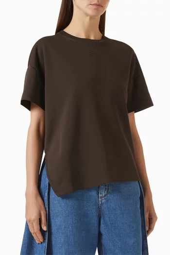 Anagram Asymmetric T-shirt