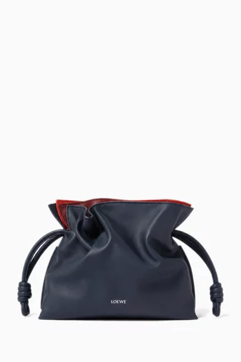 Mini Flamenco Clutch in Calfskin