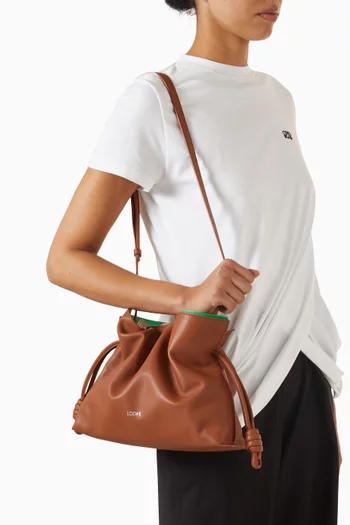 Medium Flamenco Cutch in Nappa Calfskin