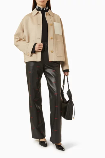 Workwear Jacket in Wool Blend