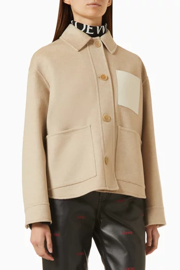 Workwear Jacket in Wool Blend