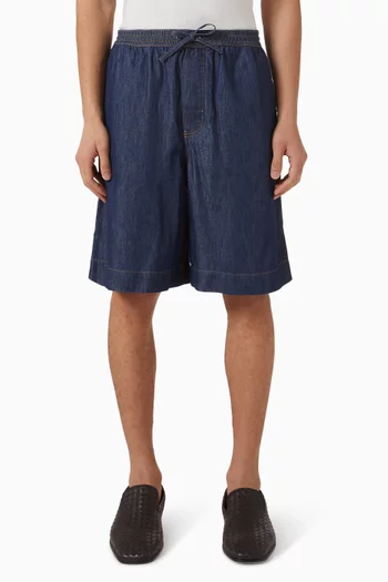 Bermuda Shorts in Denim