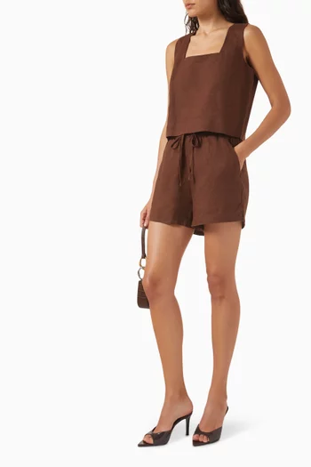 Jenner Shorts in Linen