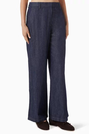 High-waisted Wide-leg Pants