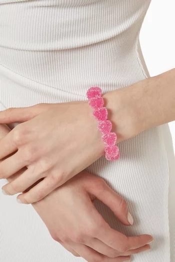 Jelly Heart Bracelet in 18kt Gold-plated