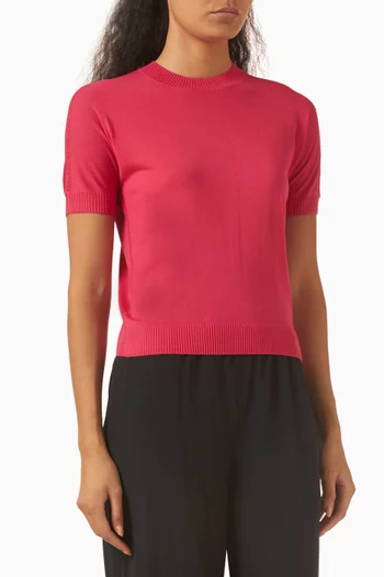 Jana Top in Silk-knit