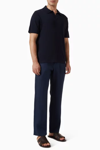 Aden Straight-leg Pants in Linen