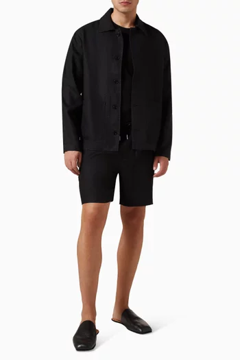 Morgan Hybrid Blazer in Linen