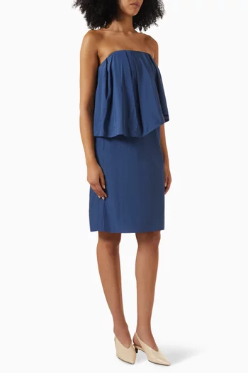 Layered Bandeau Midi Dress