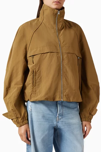 Water-repellent Logo Jacket