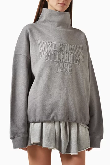 Logo Sweatshirt in Cotton