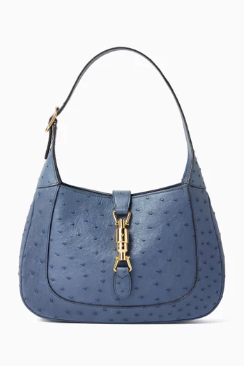 Small Jackie 1961 Hobo Bag in Ostrich Leather