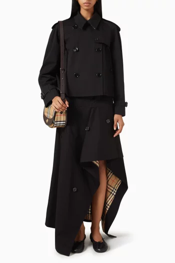 Heather Asymmetric Skirt in Cotton