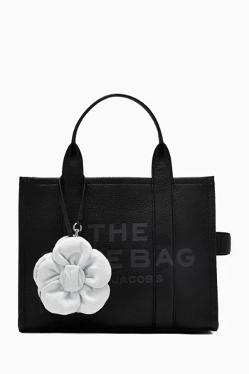 The Daisy Pouch Bag Charm in Denim