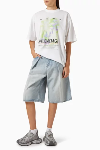 The Window Printed T-shirt in Cotton Jersey