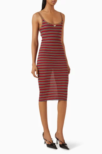 Striped Dress in Cotton