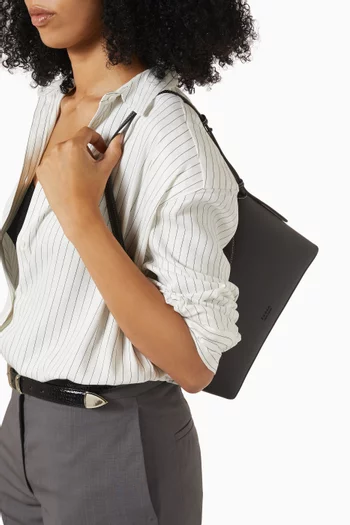 Hudson Shoulder Bag in Leather