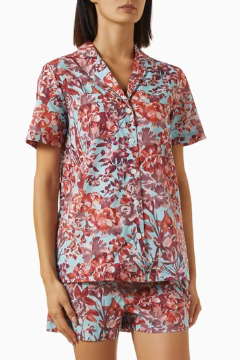 Ledbury Shorts Pyjama Set in Cotton
