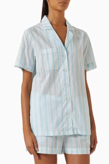 Amalfi Shorts Pyjama Set in Cotton