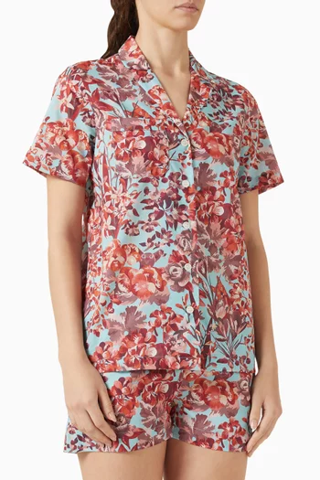 Ledbury Short Pyjama Set in Cotton
