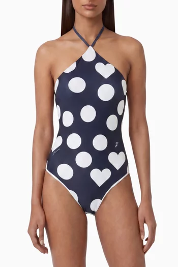 Le Maillot Bastide Halter One-piece Swimsuit