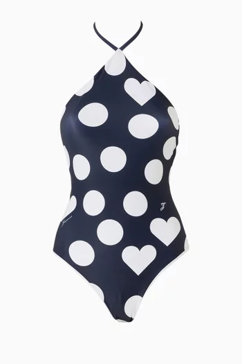 Le Maillot Bastide Halter One-piece Swimsuit