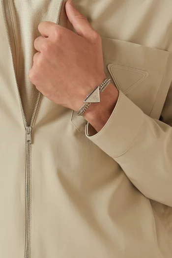 Logo Bracelet in Metal