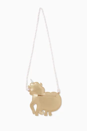 Magical Unicorn Bag & Hair Clips Set