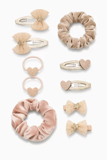 Pretty in Pink Hair Accessories Pouch