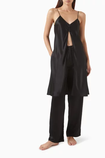 Elvira Camisole Set in Silk Satin